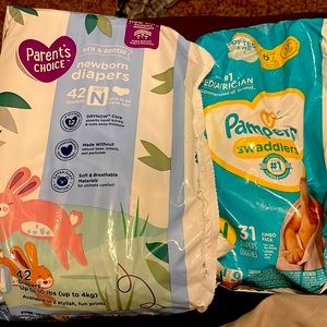 Newborn diapers